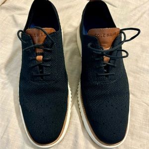 Men’s Cole Haan black dress shoes size 10M, excellent condition, Zerogrand.